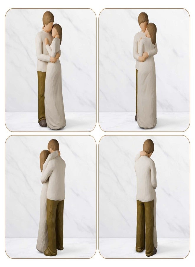 CUNTAUK Couple Figurine, Love Statue Gift for Wedding, Romantic Couple Figurines Best Gifts for Anniversary, Valentine’s Day, Birthday - Image 3
